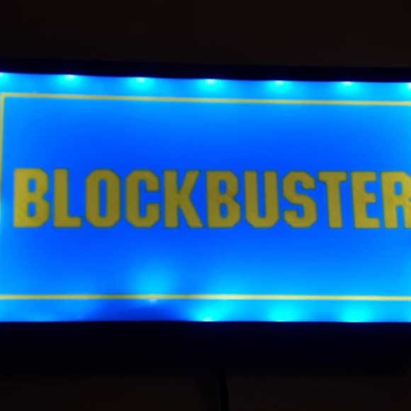 Custom 3D Printed Retro Replica Blockbuster Video Sign - Picture 3 of 3